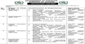 Ministry of Affairs Jobs 2020