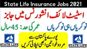 State Life Insurance Jobs 2021 Apply Online