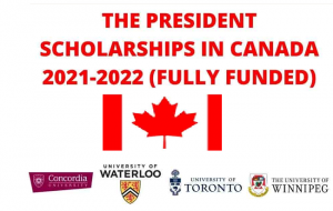 Fully Funded Scholarships in Canada 2021