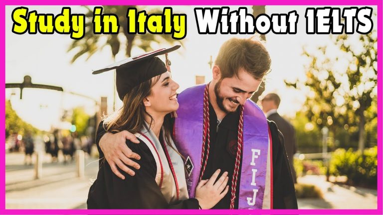 Study in Italy Without IELTS 2022 - Italy Visa Online Apply