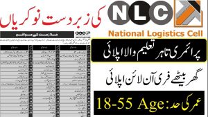 NLC Karachi Jobs 2021 Online Application Form Download Latest