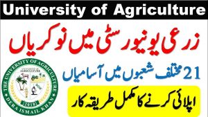 University of Agriculture Latest Jobs 2021