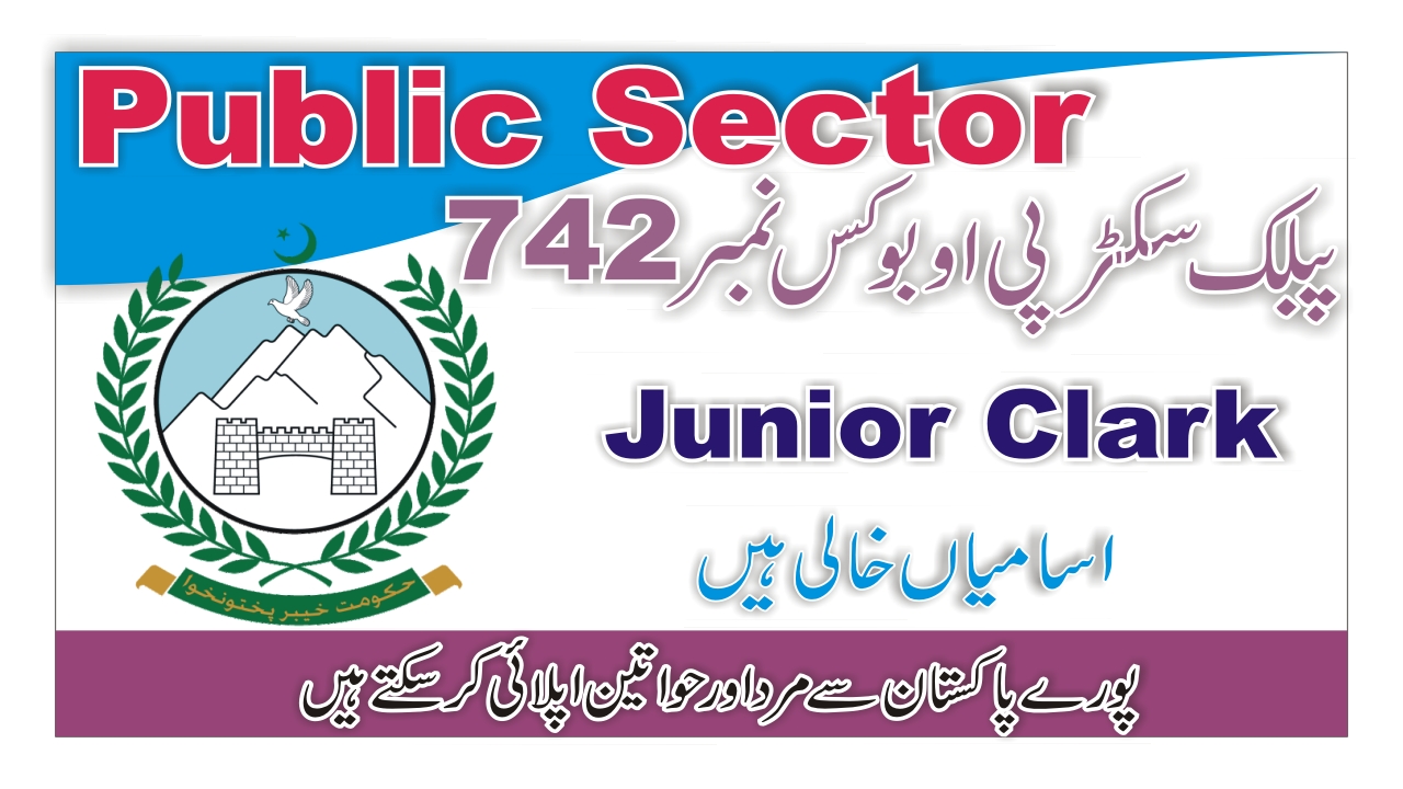Public Sector KPK Po Box 742 Jobs 2021